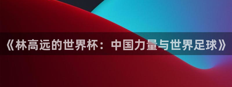 联赛杯直播：《林高远的世界杯：中国力量与世界足球》